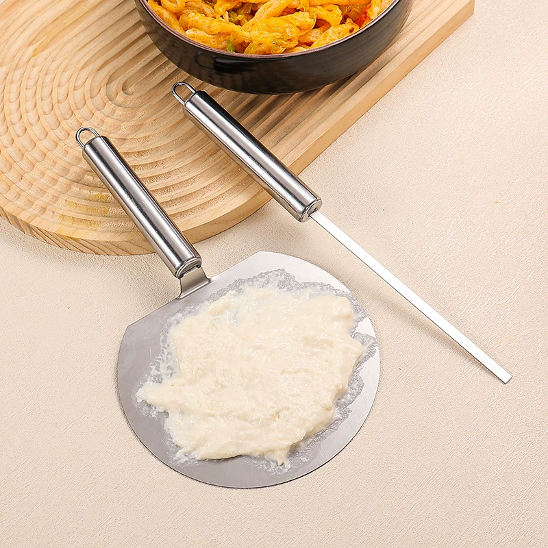 Stainless steel tipped surface tool pull fish noodles kick pull thigh surface picking panel Shanxi kitchen can use pasta tipped board