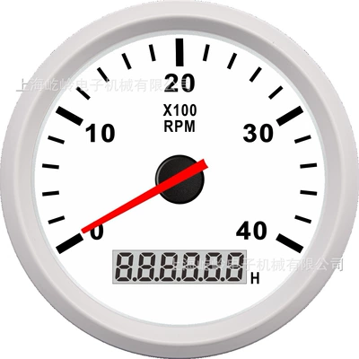 automobile instrument | 1-300 Adjustable Speed Ratio - white-frame-white-background-0-4000rpm