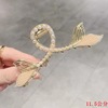Advanced big crab pin with butterfly, fashionable hairgrip, shark, new collection, flowered