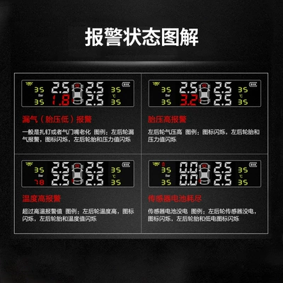 Tpms Built-In External Wireless | Tire pressure monitoring system