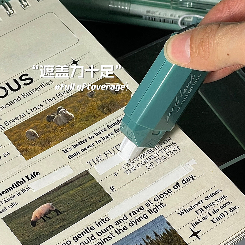 InsFeng explosión correa de corrección de color gradiente de alto valor visual para estudiantes con correa de corrección portátil de gran capacidad