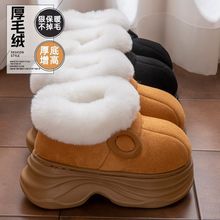 8.0cm�������ЬŮ2025�¿��ﶬ�⴩�Ҿ����߱�ůë�q������ЬŮ