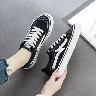 ����ЬŮЬ2024�괺���¿�ulzzang����ٴ���L��Ьins��С��Ь��