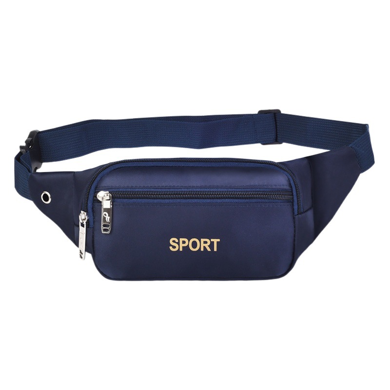 Sports outdoor men's waist bag mobile phone Bag Men's outdoor canvas bag sports crossbody mobile phone waist bag