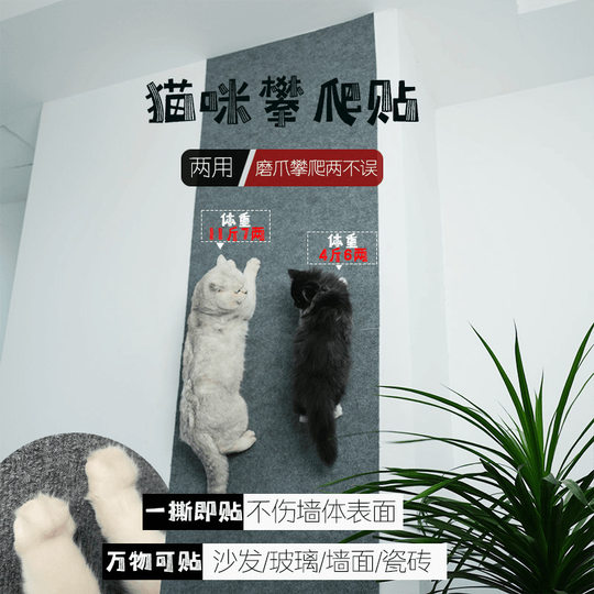 Cross-border Cat Climbing Pad Wear-resistant and Scratch-resistant Anti-cat Scratch Protection Sofa Wall Stickers Pet Products Factory