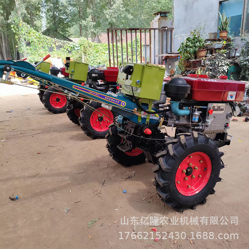 农田耕地手扶拖拉机 果园大棚微耕机 手扶犁地翻土机