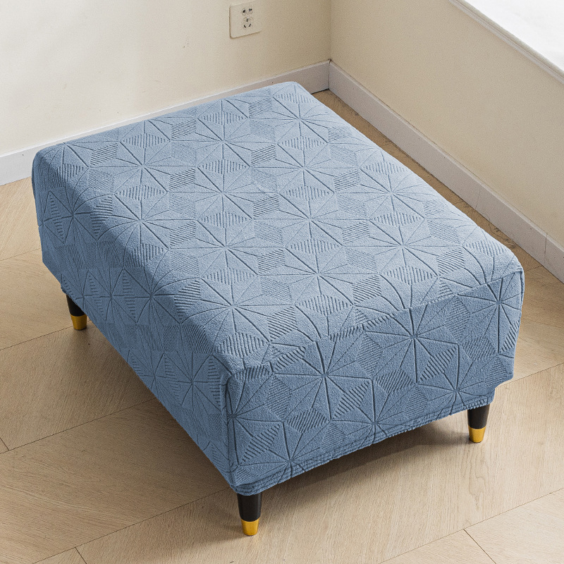 Nórdica alta sensación sofá cubierta cuatro estaciones general jacquard taburetes anti-deslizante desgaste sofá único cojín anti-gato arañazo