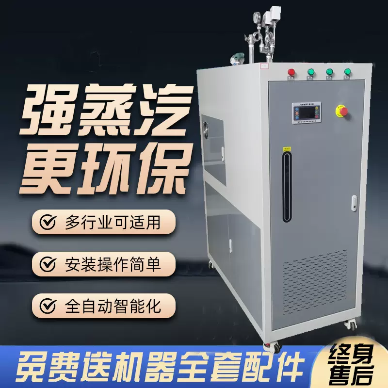 节能即热式 电加热蒸汽发生器蒸汽锅炉 蒸汽发生器电加热5秒出汽