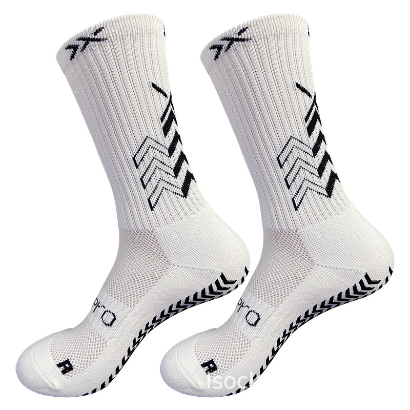 Cross-Border Football Socks Non-Slip Training Mid-Calf Socks Competition Thickened Bottom Sweat-Absorbent Mid-Calf Sports Men's Wear-Resistant Breathable Quick-Drying