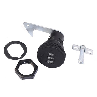 電動車尾箱鎖摩托車尾箱密碼鎖后備箱鎖尾箱數字鎖防盜頭盔箱鎖