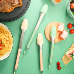 304 stainless steel food clips, silicone clips, bread clips, steak clips, barbecue clips, non-scraping pot household anti-scalding clips