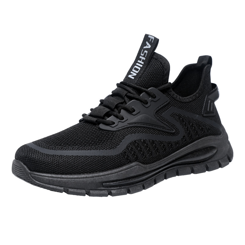 Zapatos deportivos de hombre transfronterizos de moda zapatos casuales transpirables de malla universal ligero y cómodo zapatos de hombre con suela gruesa al por mayor