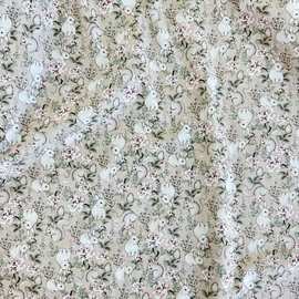 全棉20支平纹数码印花面料纯棉布料童装女装鞋服箱包手袋方巾府绸