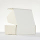 Solid color simple aircraft box printing logo high-end gift box clothes packaging box white cardboard wholesale