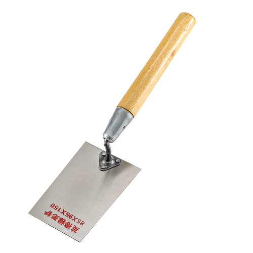 Cross-border trapezoidal plasterboard trowel for wall bricklaying shovel rivet spatula for tiling plastering knife trapezoidal bricklaying knife