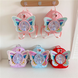 Cross-Border Portable Backpack, Large Capacity Children's Backpack, Cute School Bag for Girls, Kindergarten Bag, Trendy Cartoon