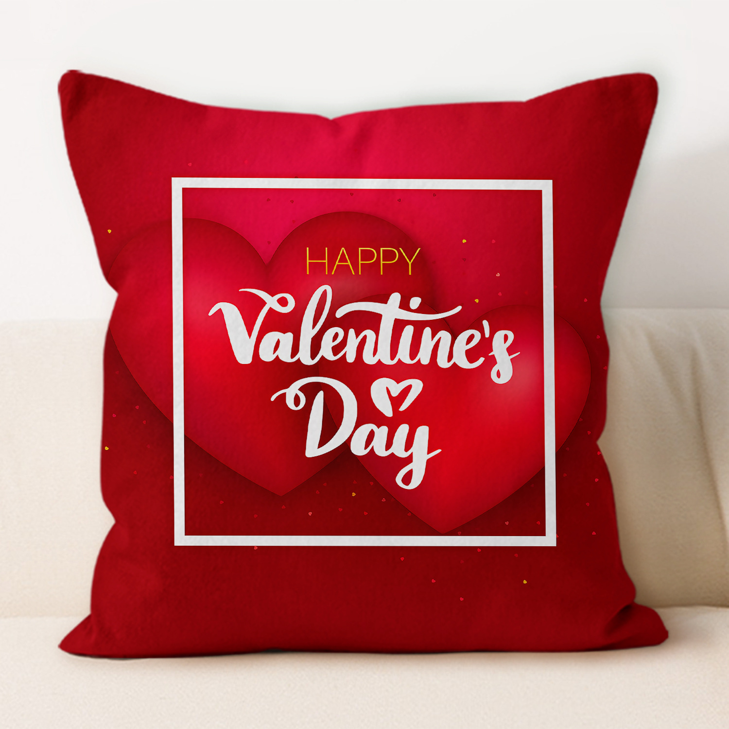 almohada de San Valentín transfronterizo simple nórdica moderna casa sala de estar sofá almohada cama almohada de oficina
