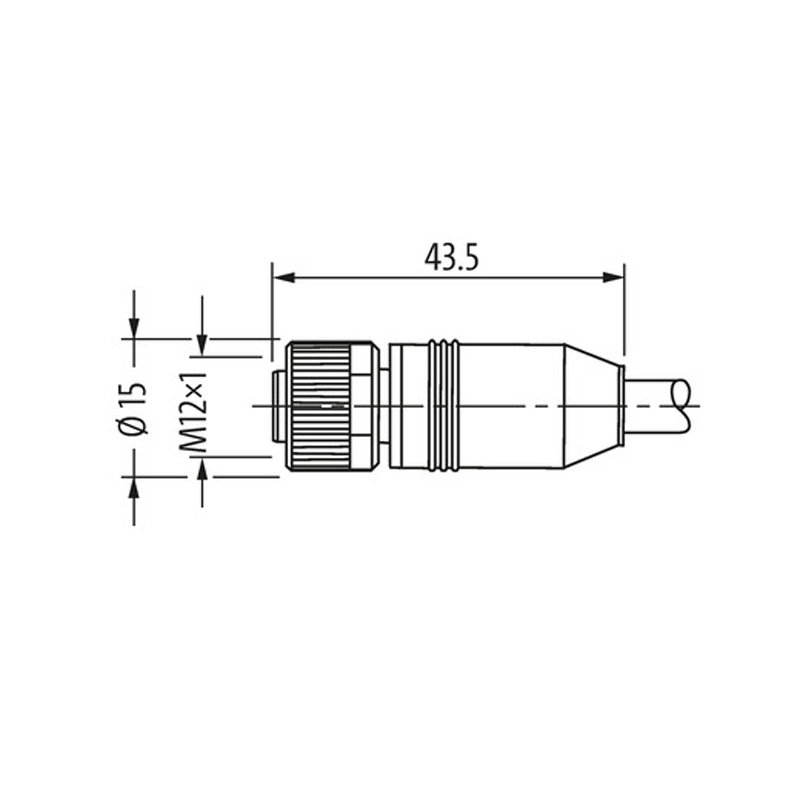 (2개) MURR/MOORE 7000-17041-2920300/케이블