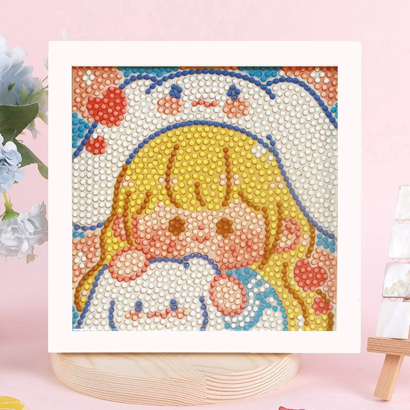 Мультяшная умная игрушка, DIY, новая коллекция, детское handmade diy, украшенная бриллиантами