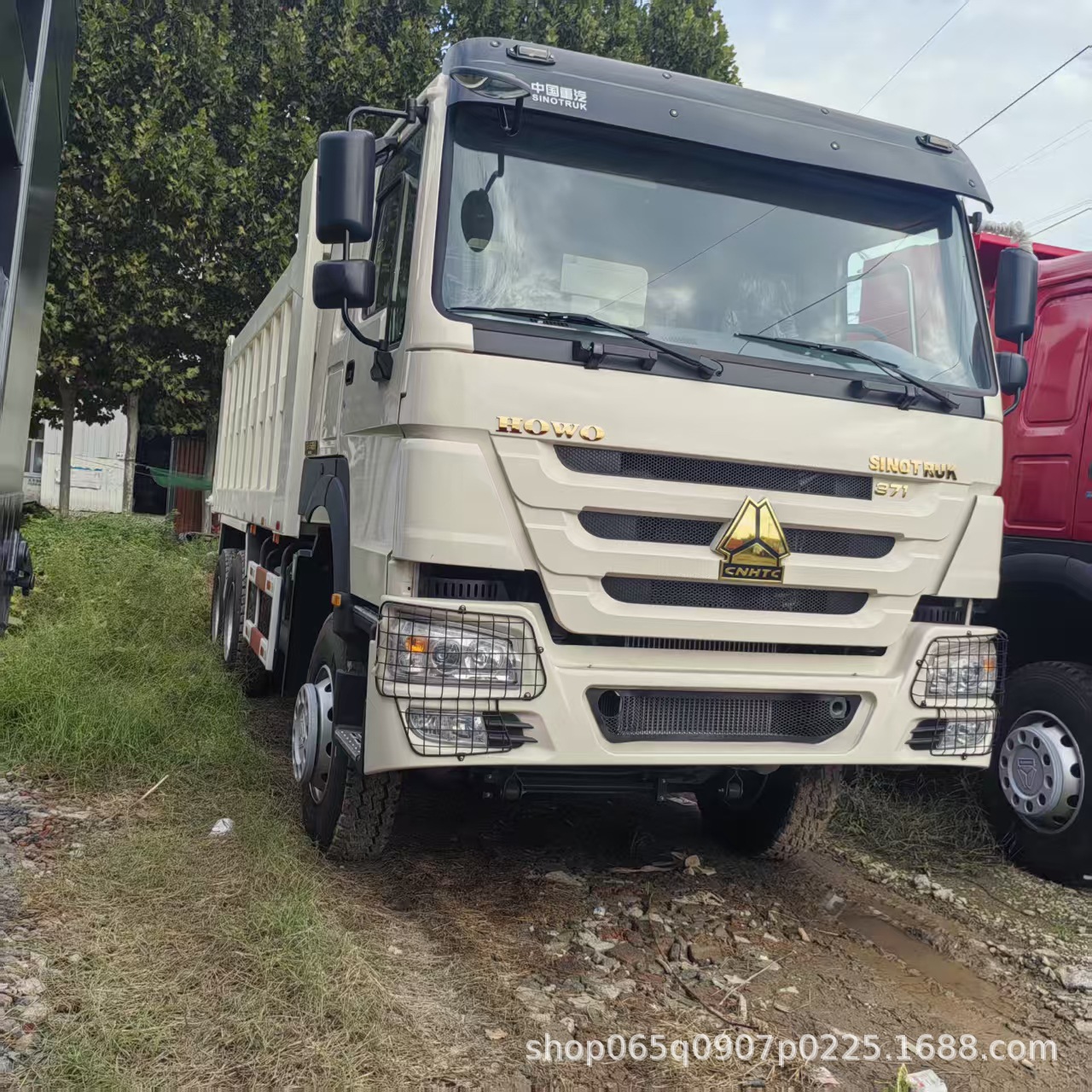 Export Africa Sales Used Howo 6×4 Dump Truck Sinotruk Heavy Duty Tipper Truck 371 Horsepower