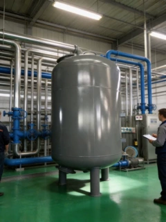 Φ3200mm  滤料装填1.5米 碳钢涂环氧沥青漆 石英砂滤料过滤器