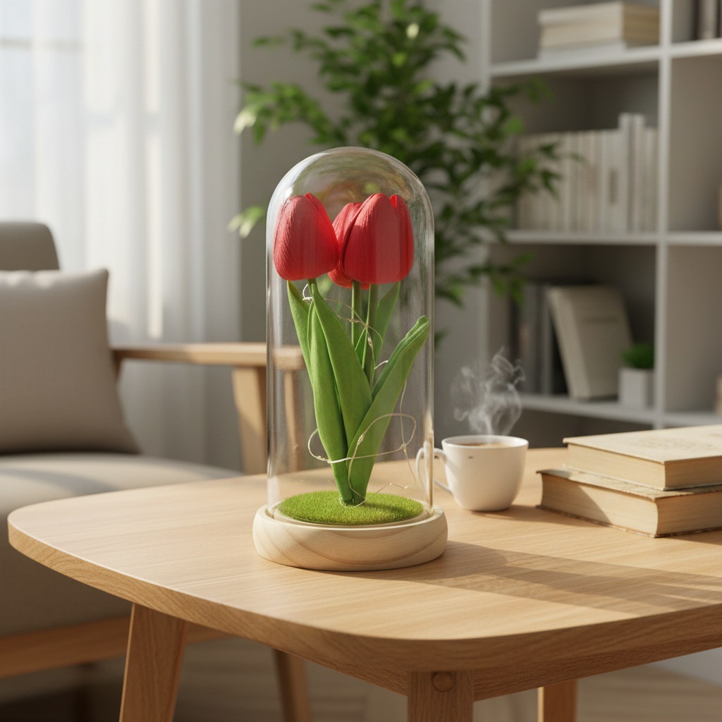 Girasoles transfronterizos jabón eterno flores jabón vidrio cubierta regalo del día de la madre decoración de la noche luces regalos de graduación temporada