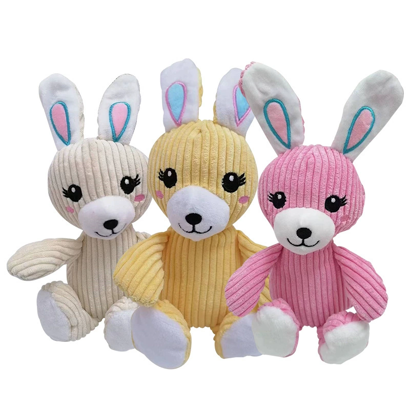 Фабрика прямая собака плюшевая игрушка для чистки зубов коренных зубов устойчивая к укусам кролик собака игрушка домашнее животное плюшевая Интерактивная кукла