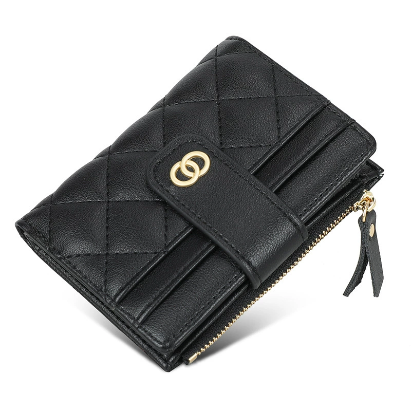 Wallet, bag, short card holder, genuine leather