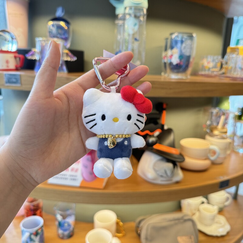 漫画アニメネット有名人同風KT猫大集合シリーズキーホルダー、女の子用バックパック飾り卸売|undefined