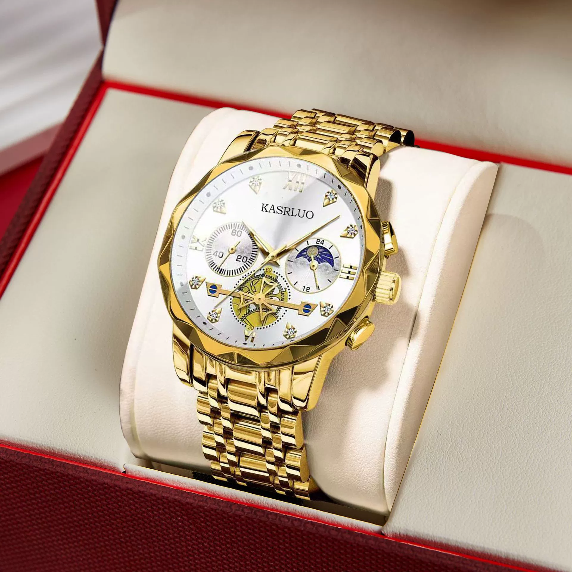 Metal universal quartz trend men's watch for leisure