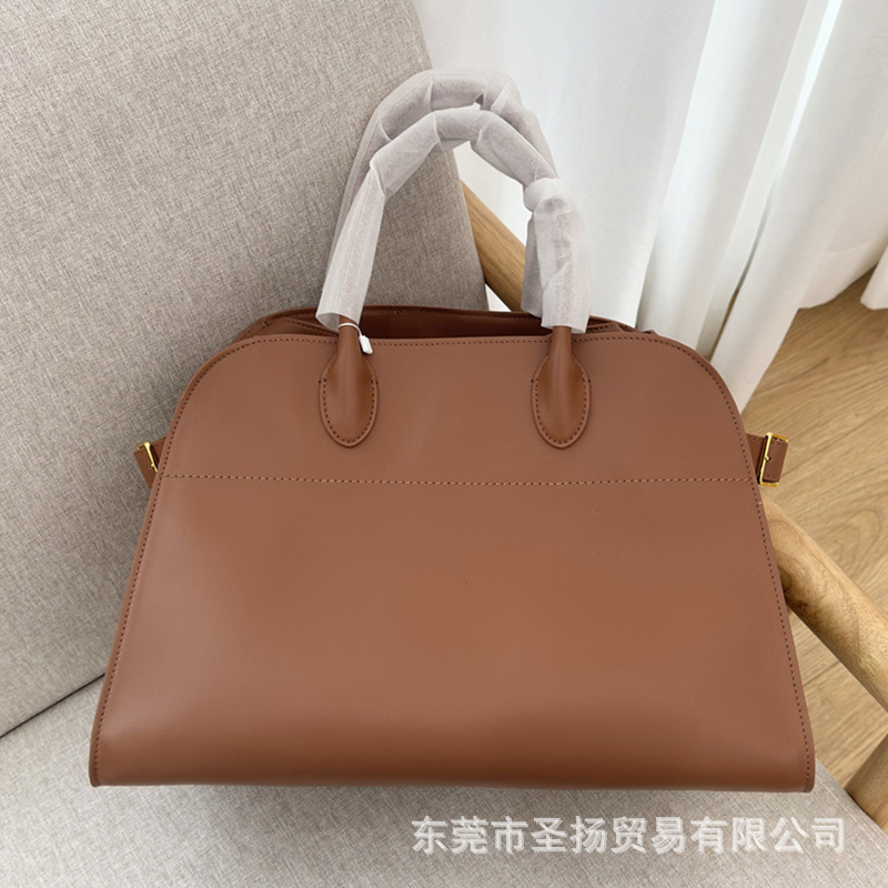 董潔同項レトロThe * Row大容量本革X15トートバッグ通勤ハンドバッグ脇下カバンレディース