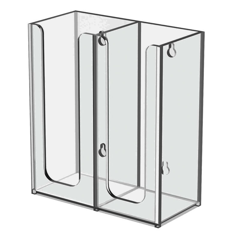 Acrylic Coffee Cups and Cup Lid Storage Organizer, Disposable Paper Cup Dispenser Clear Plastic Cup Holder