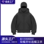 春季男士跨境双帽卫衣