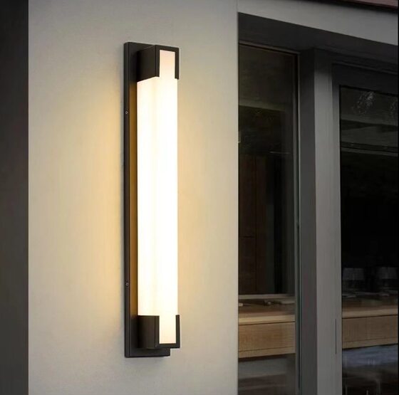 Outdoor Wall Lamp Waterproof Door Lamp Outdoor Wall Lamp New Chinese Style Door Column Lamp Entry Door Balcony Wall Lamp