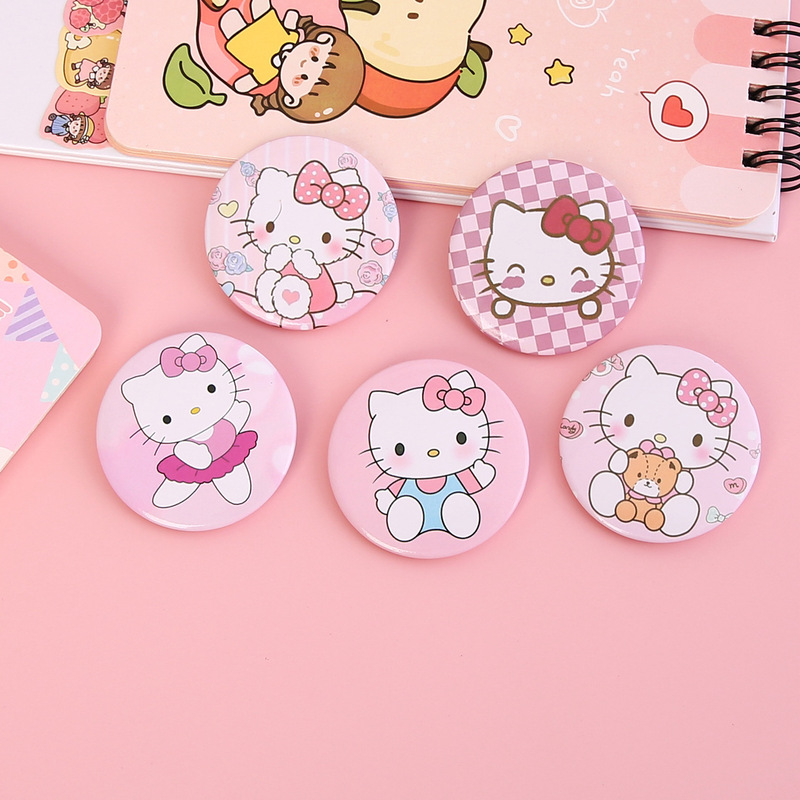 サンリオバーブリキバッジハローキティブローチ漫画バッジスクールバッグペンダント小さなギフト記念メダル|undefined