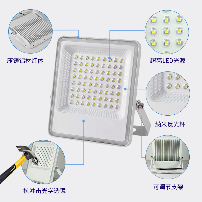 3细节市电投光灯