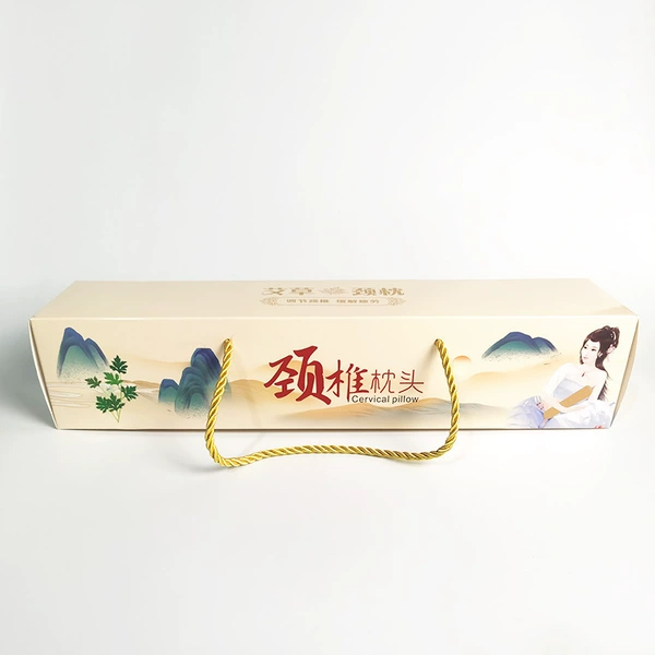 Chinese style cylindrical gift box (excluding pillow)