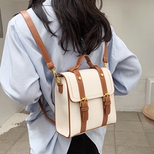日系小包包女2022新款時尚學生書包休閑小眾設計感雙肩包背包女士