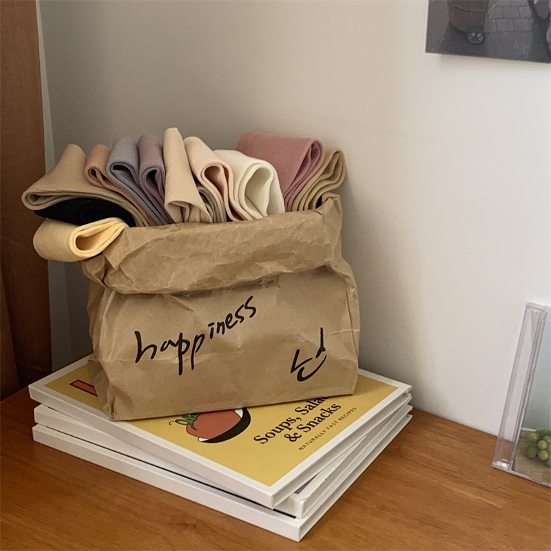 Retro Letter Paper Storage Bag 1 Piece display picture 6