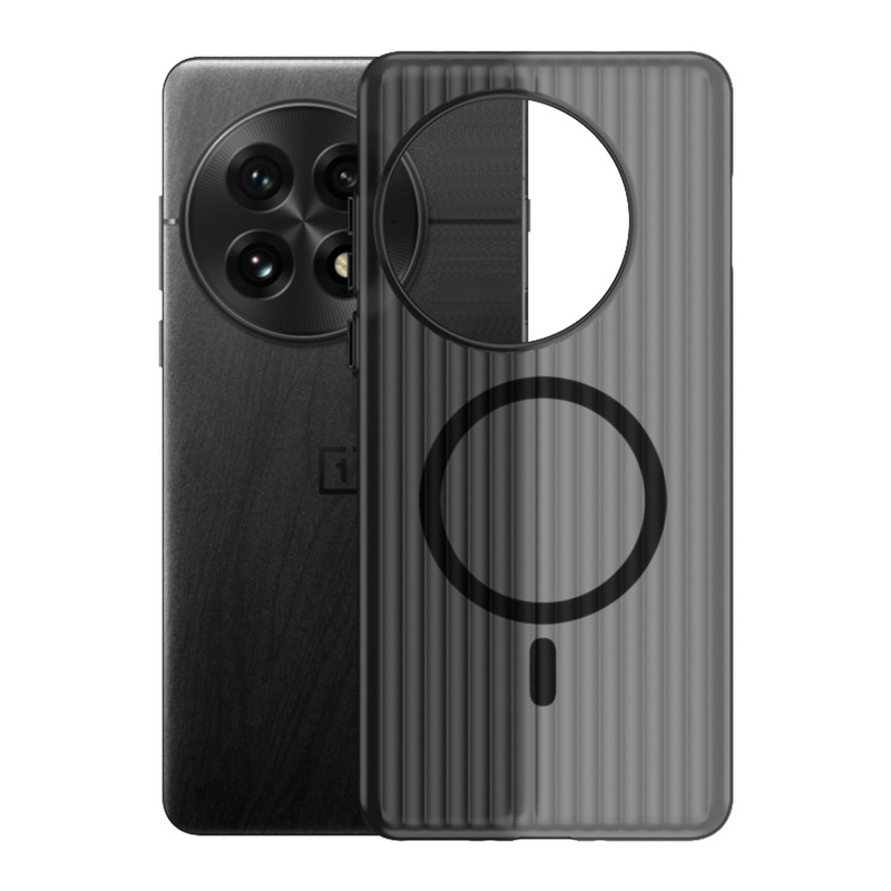 OnePlus 13 携帯電話ケース、OnePlus 12 透明落下防止つや消しバックケース ACE5pro 磁気保護カバーに適しています。|undefined