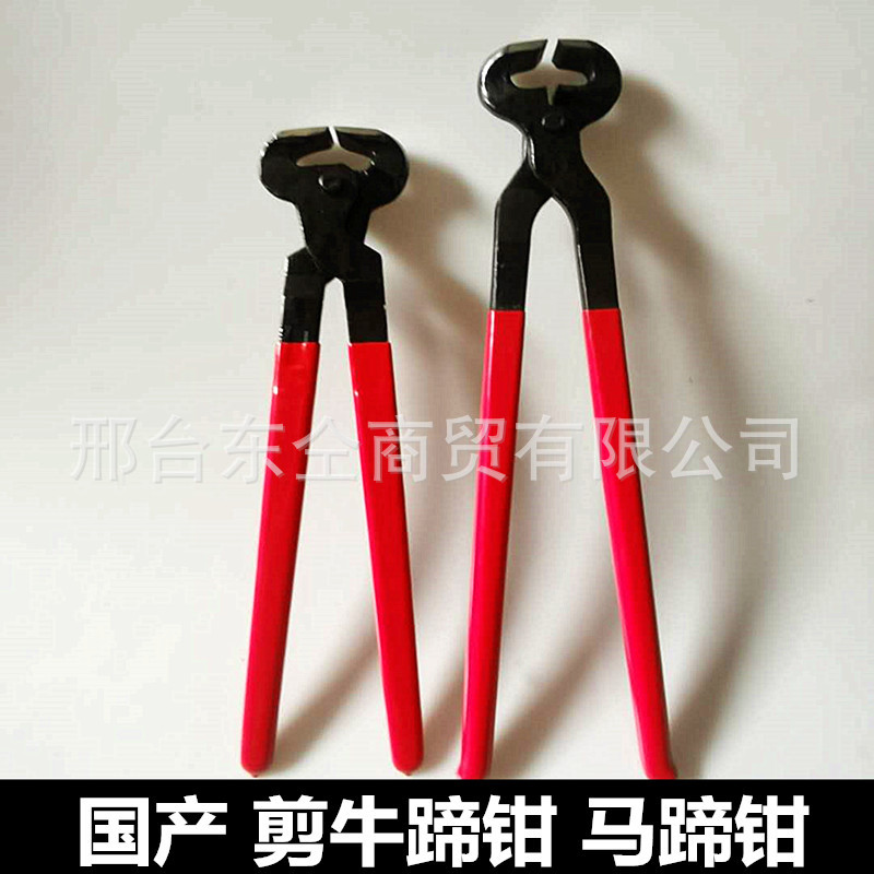 跨境热销14寸马蹄钳 剪蹄钳修蹄平口钳修蹄工具马房马术用品