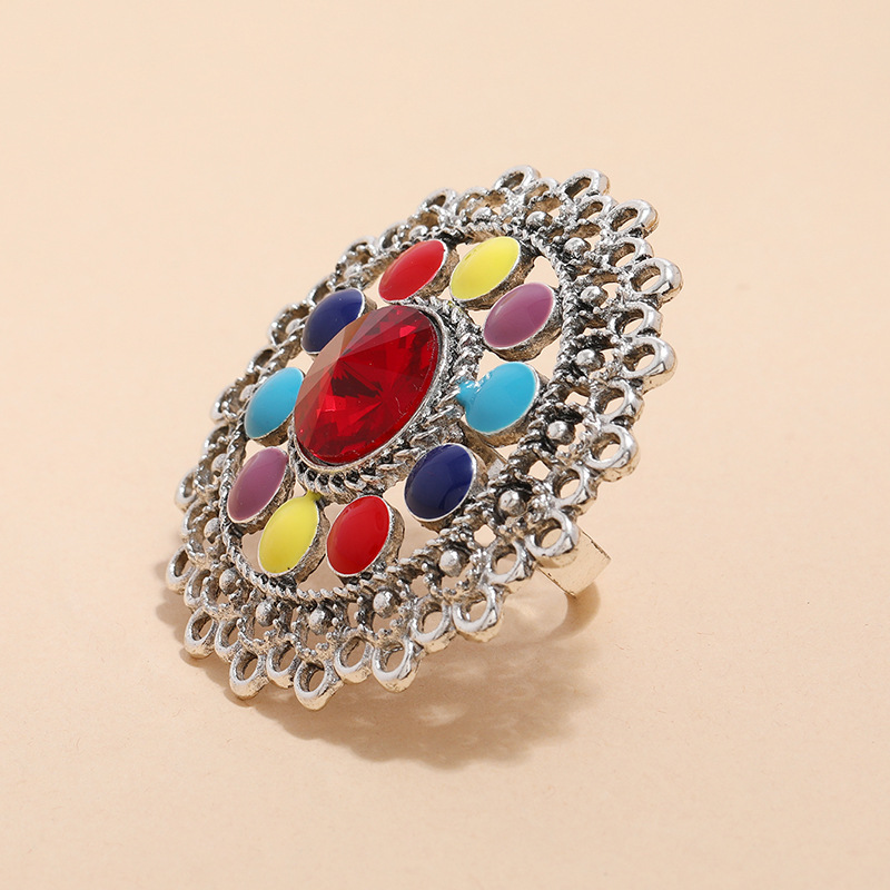 Retro Creative Fashion Bohemian Ethnic Style Ring display picture 4