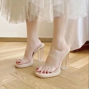 2025�ļ��W�t�¿��ˮ͸���߸�ЬŮ��Ь��ɫ�nϵ�ٴʽһ�֛�Ь