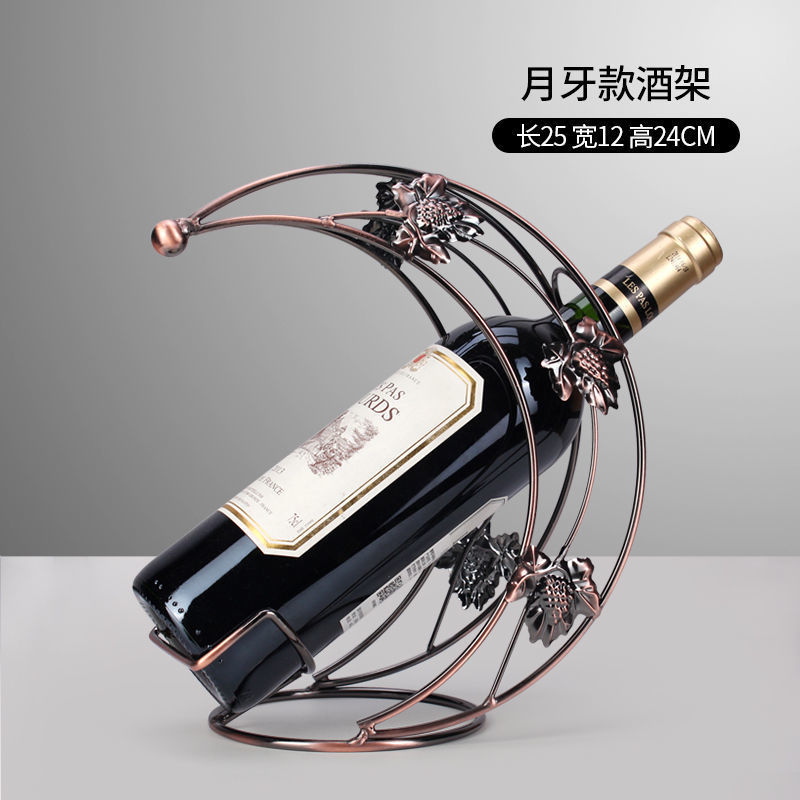 家用红酒架摆件红酒架葡萄酒酒瓶架子欧式酒架红酒架家用酒架摆件|undefined