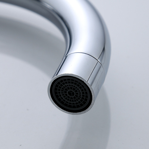 304 stainless steel rolling ball kitchen cold and hot water washing sink and dishwashing basin, rotatable faucet, splash-proof, single cold water tap