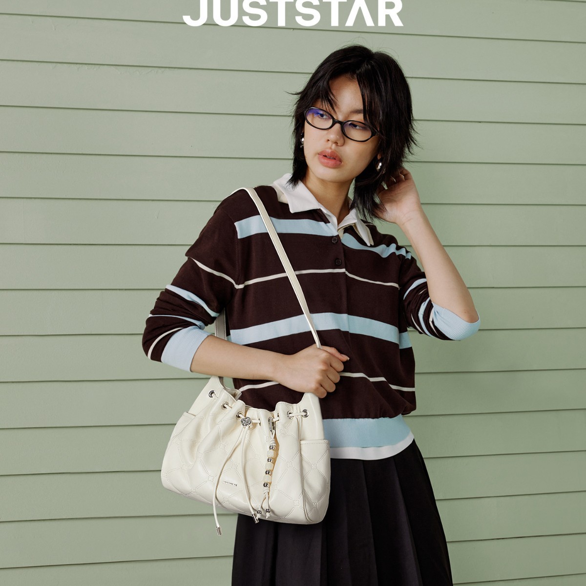 Ousina Left Bank Hobo Bag for Women 2025 New Exquisite Commuter Quilted Large Capacity Crossbody Drawstring Bucket Bag