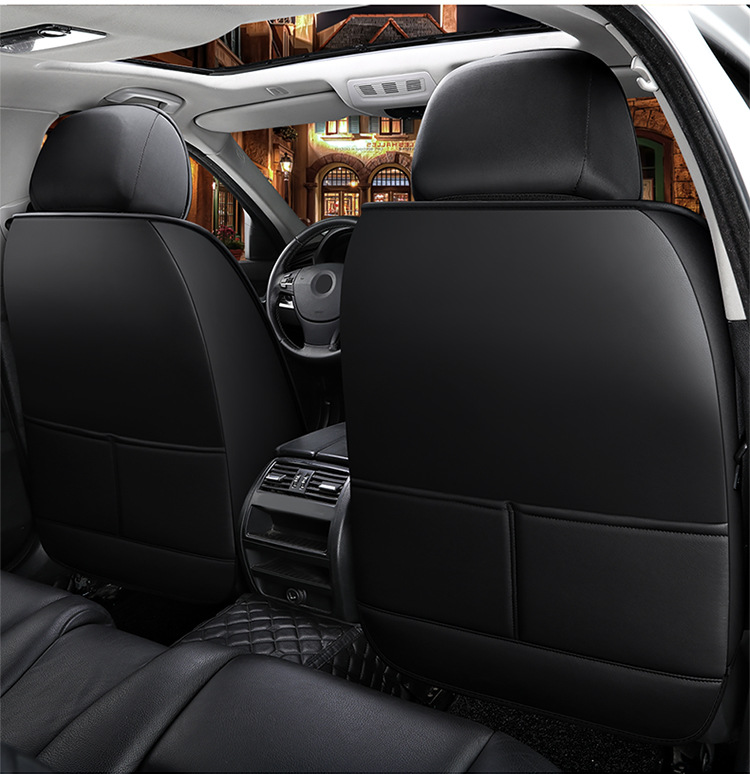 Car Seat Cover for All Seasons, Fully Enclosed Seat Cushion, Solid Waist Leather Car Seat Cushion, Fully Enclosed Car Seat Cover