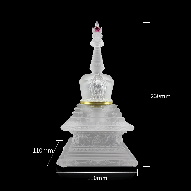 П Bodhipagoda тибетский храм паттерн восемь пагод наслаждаясь дзен настольные подарочные украшения
