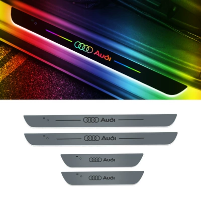 interior modified led magic color: Dekorativ pedal başlıqları - streamer-magic-multi-mode-audi-set-4
