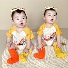 包屁衣婴儿a类连体衣春秋款全棉新生儿哈衣宝宝衣服空调服爬服夏